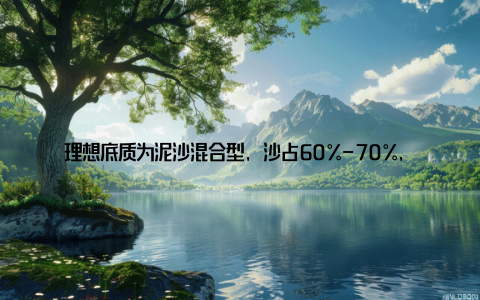 理想底质为泥沙混合型, 沙占60%-70%, 泥占30%-40%, 这样的底质既有利于蛏子活动, 又能保持足够的养分