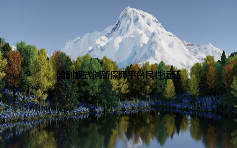 盈利模式创新保障平台良性运转