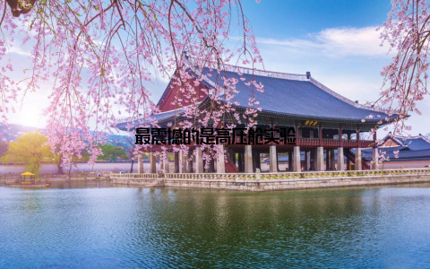 最震撼的是高压舱实验