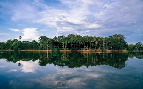 ”现在他的抖音账号