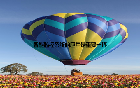 智能监控系统的应用是重要一环